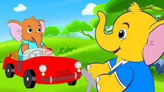 The Elephant Song I Animal Song For Kids I FunForKidsTV Nursery Rhymes [upl. by Westhead]