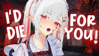 Your Maid is a CRAZY YANDERE ♥ ASMR F4M ♥ ASMR F4M [upl. by Ardeed533]