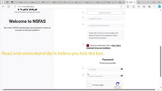 HOW TO CREATE NSFAS PROFILE EASY STEPS [upl. by Maye300]