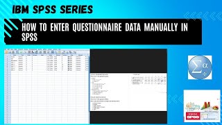 How to enter a Questionnaire in IBM SPSS manually How to learn IBM SPSS [upl. by Ecinnahs]