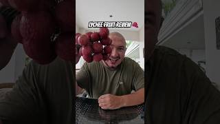 Reviewing lychee fruit in Thailand lychee travelvlog fruit [upl. by Sirama]