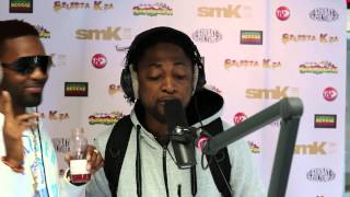 Konshens and Javada Freestyle  Selecta Kza Reggae Radio Show 2014 [upl. by Ochs56]