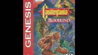 Castlevania Bloodlines Music  The six servants of the devil [upl. by Lleksah636]