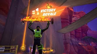 NEW NOVEMBER CREW PACK MASK ON KYRAN ARYK SKIN IN FORTNITE PS5  A VICTORY ROYALE WIN SOLO [upl. by Kayle]