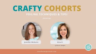 Foiling Techniques amp Tips with Gina K  Discount Code [upl. by Attiuqahs]