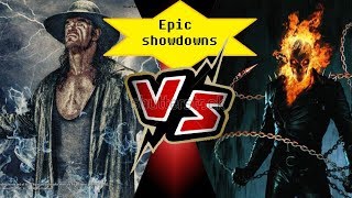 Epic Showdowns S1 E16  Season finale  The Undertaker vs Ghost Rider WWE vs Marvel [upl. by Naeroled]