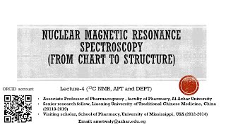 5 13C and DEPT NMR Arabic [upl. by Eisseb]