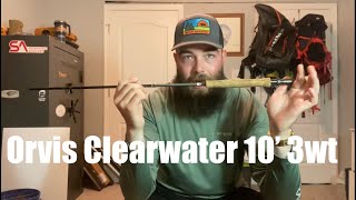 Reviewing Every Fly Rod I Own Part 3 ORVIS CLEARWATER 10’ 3WT [upl. by Persse]