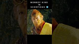 MONKEY KING VS SCORPIONS 🔥 MONKEY KING EDIT 🥶 shorts wukong funny [upl. by Namien]