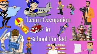 Learning About Different Jobs  Fun and Educational Occupations for Kids kidlearning kidsstories [upl. by Bergh]