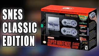 SNES Classic Edition aka Super NES mini Announced by Nintendo  Talk About Games [upl. by Niltac643]