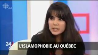 Attentat de Québec islamophobie et foulard  K Zoghlami 2460 RadioCanada [upl. by Friedberg]