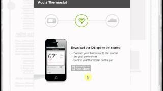 Overview of ways to configure your WiFi thermostat to your account [upl. by Anitaf]