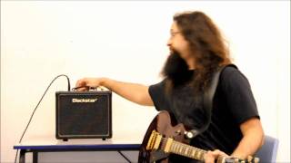 Blackstar HT1R valve combo demonstration [upl. by Arrimat]