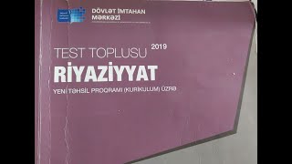 Riyaziyyat II hissə test toplusu  Triqonometrik funksiyalar  Çevirmə düsturları [upl. by Amees]