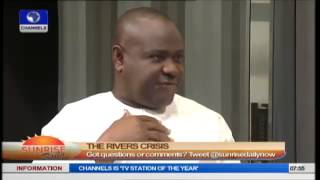 Amaechis Defection To APC Is Root Of Rivers State Crisis  Wike Pt2 [upl. by Ern656]