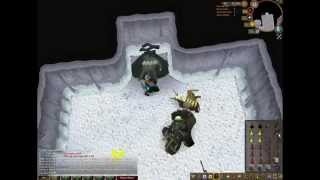 Bandos solo with magic  Divine Ahrims Staff of Light Overloads Ice Barrage Blood Barrage HD [upl. by Oj]