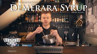 DEMERARA SUGAR SYRUP  Cocktail Making At Home S01E12 [upl. by Viviene]