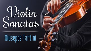 Violin Sonatas By Giuseppe Tartini  Italian Baroque Music [upl. by Neibart]