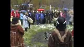 Itelmens Alkhalalai festival near PetroPavlovsk Kamchatka [upl. by Ynafit]