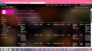 SharePoint 2013 Electronic Signatures [upl. by Ahsaetan]
