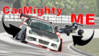 I Challenged CarMighty With My Lotus F1 CAR BeamNG [upl. by Emlin]