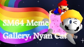 SM64 Meme Gallery Nyan Cat [upl. by Krutz]