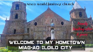 welcome to my hometown Miagao ILoilo city  Unesco world heritage church [upl. by Arvad]