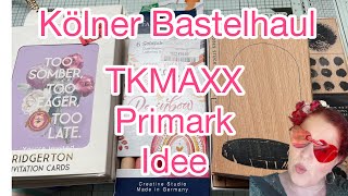 Bastelhaul 🤩 TKMAXX❤️ PRIMARK 😱 IDEE 😳 Mega Stempel ❤️ Love it [upl. by Enenaj]