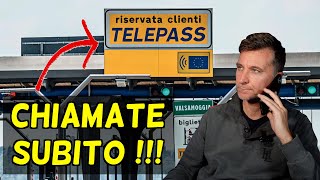 TELEPASS Chiama subito questo numero … [upl. by Furie]