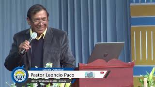 VIENE A LA TIERRA FINAL DOS COSAS GRANDES Pastor Leoncio Paco Conce 11 agosto 2024 [upl. by Orna]