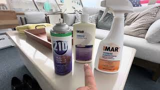 How to clean your boats Isinglass Best Products [upl. by Evangelina]