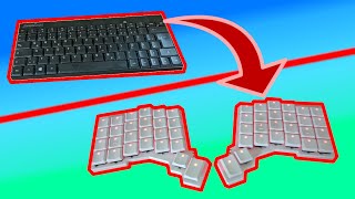 Switching to a split keyboard forever [upl. by Barta]