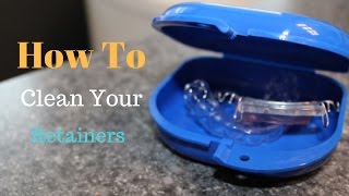 How to Clean Your Retainer [upl. by Collin782]