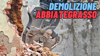 Demolizione cantiere Abbiategrasso [upl. by Doak]