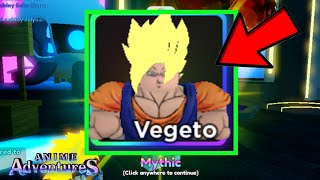 NEW CODE HOW TO GET NEW META VEGETO MYTHIC EASY METHOD ANIME ADVENTURES TD THEORIES [upl. by Aihseuqal524]