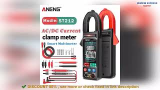 ✔️ANENG ST212 DCAC Current Digital Clamp Meter 6000 Counts 400A Amp Mul [upl. by Barbette]