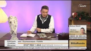 Kartenlegen Live mit Markus Storch auf AstroTVHD [upl. by Atikaj]