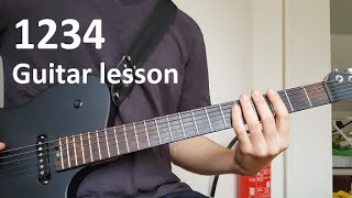 Emigrate  1234 Guitar lesson [upl. by Centonze]