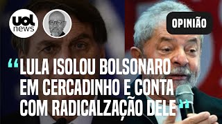 Ipec consolida Bolsonaro como maior cabo eleitoral de Lula que o isola no cercadinho diz Josias [upl. by Lehcir]