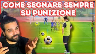 COME SEGNARE SEMPRE DI PUNIZIONE SU EA FC 24  TUTORIAL PUNIZIONI [upl. by Sigismundo]