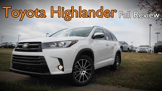 2017 Toyota Highlander Full Review  LE LE Plus XLE SE Limited Limited Platinum amp Hybrid [upl. by Eelyram78]