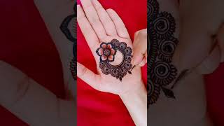 Henna designs simple  Simple mehndi design  henna hennadesign simplemehndi mehndi [upl. by Lemire]