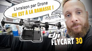 LIVRAISON PAR DRONE  ON NE FAIT PAS LE POIDS [upl. by Cordy]