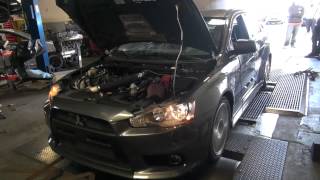 Evo X 350whp 22psi PSIPROformance tuned [upl. by Ruenhs]