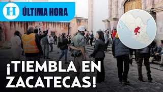 últimahora Se registra inusual sismo en Zacatecas te contamos los detalles [upl. by Nort]