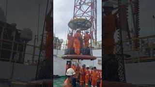 Offshore Personnel Transfer Basket jackup billypugh offshore [upl. by Ikuy89]