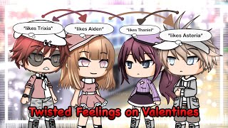 Twisted Feelings on Valentines  Gacha Life Mini Movie  GLMM Early valentines day special  🌹 [upl. by Hackett]