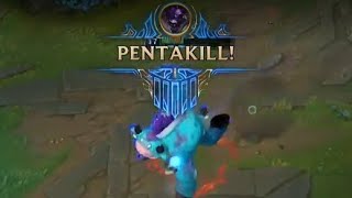 Its Possible to have Pentakill with this champion [upl. by Elik]