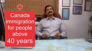 Manoj Palwe on Canada Immigration for people above 40 years [upl. by Aiekahs]